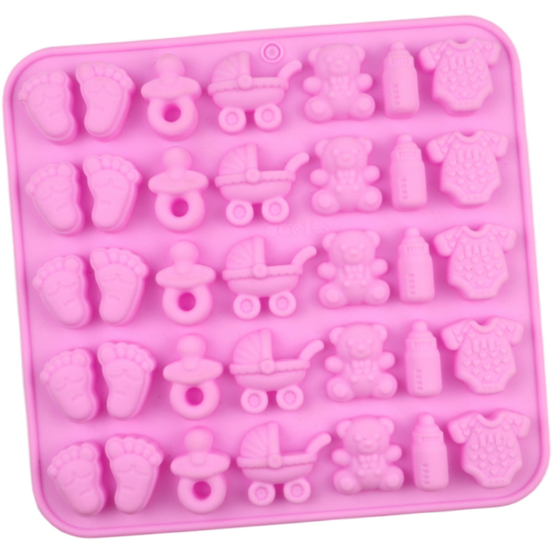 Baby Products Eco Friendly - 35종 유아용품, 소프트 캔디 몰드, 실리콘