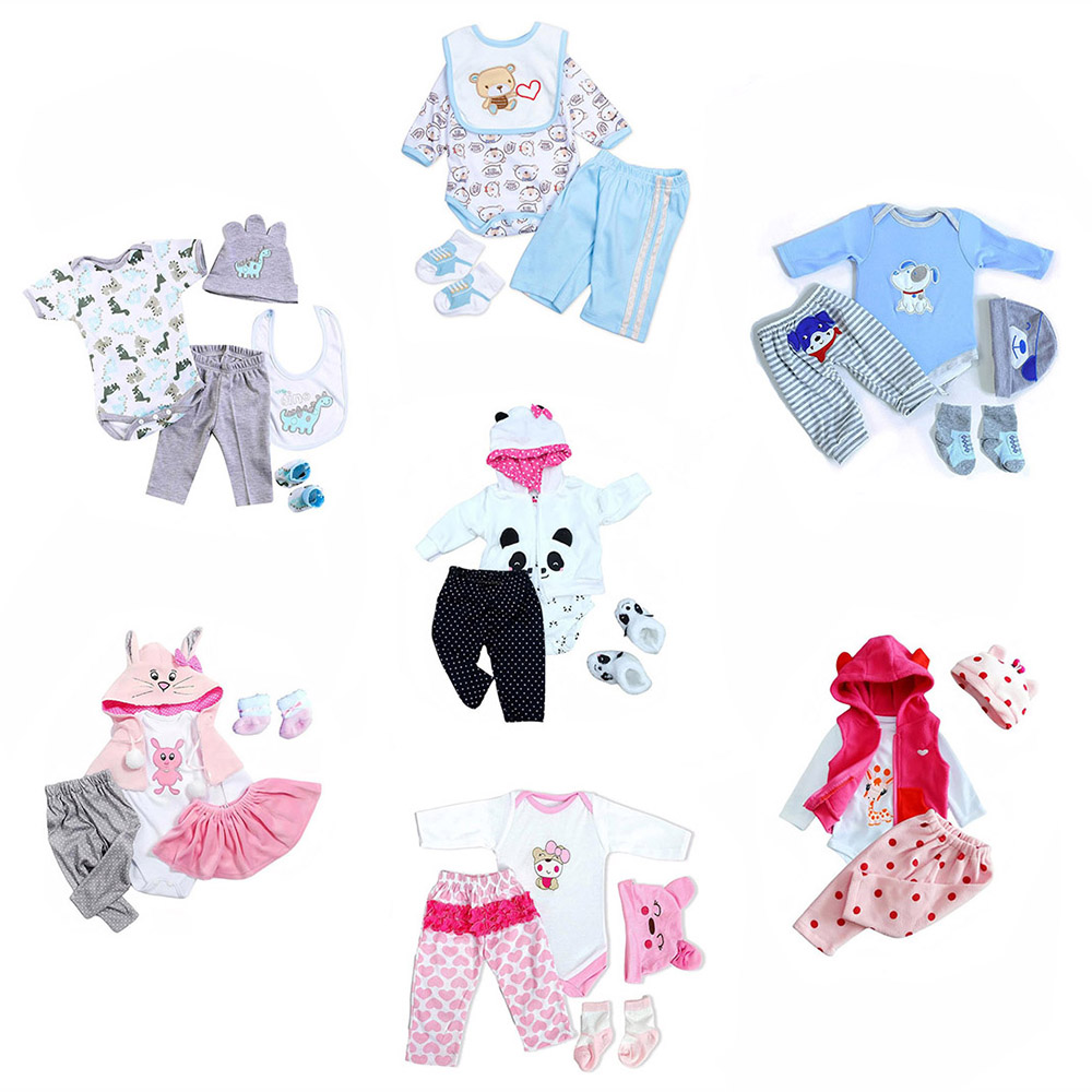 Baby Products Dropshipping - 아기 여아 남아 인형 옷, 50-55cm
