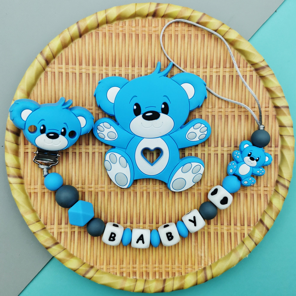 Baby Teethers - 사용자 정의 영어 러시아어 실리콘 편지