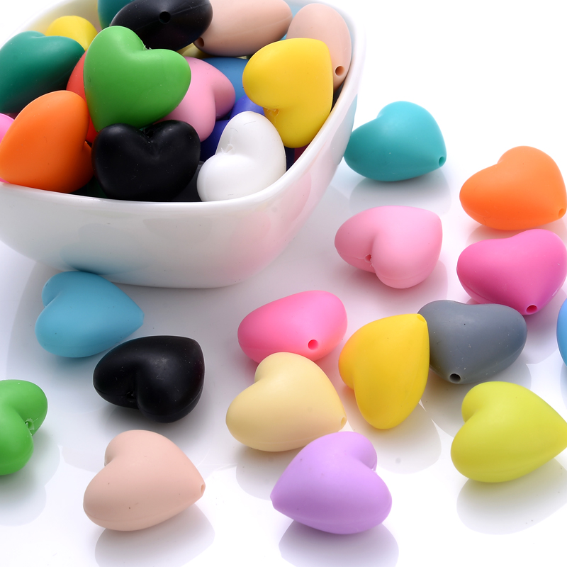 Baby Products Eco Friendly - 10Pcs 18x20mm 베이비 푸드 학년 Teether