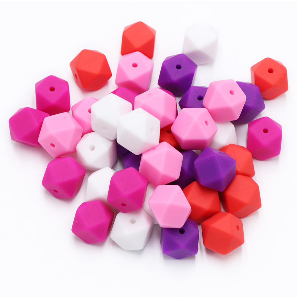 BOBO.BOX 10pcs 14mm 육각형 실리콘 구슬 - Baby Products Eco Friendly 리뷰 및 가격
