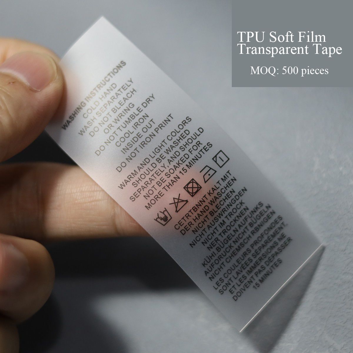 TPU 부드러운 접착 라벨 테이프 빈 자리 다중 사양  - Baby Products Eco Friendly 리뷰 및 가격