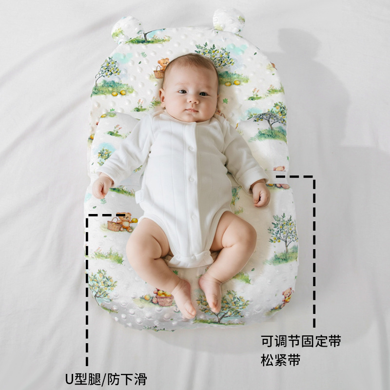 아기 베개 신생아 머리 보호대 수면 안전 통기성 성형  - Anti-Roll Baby Pillow 리뷰 및 가격