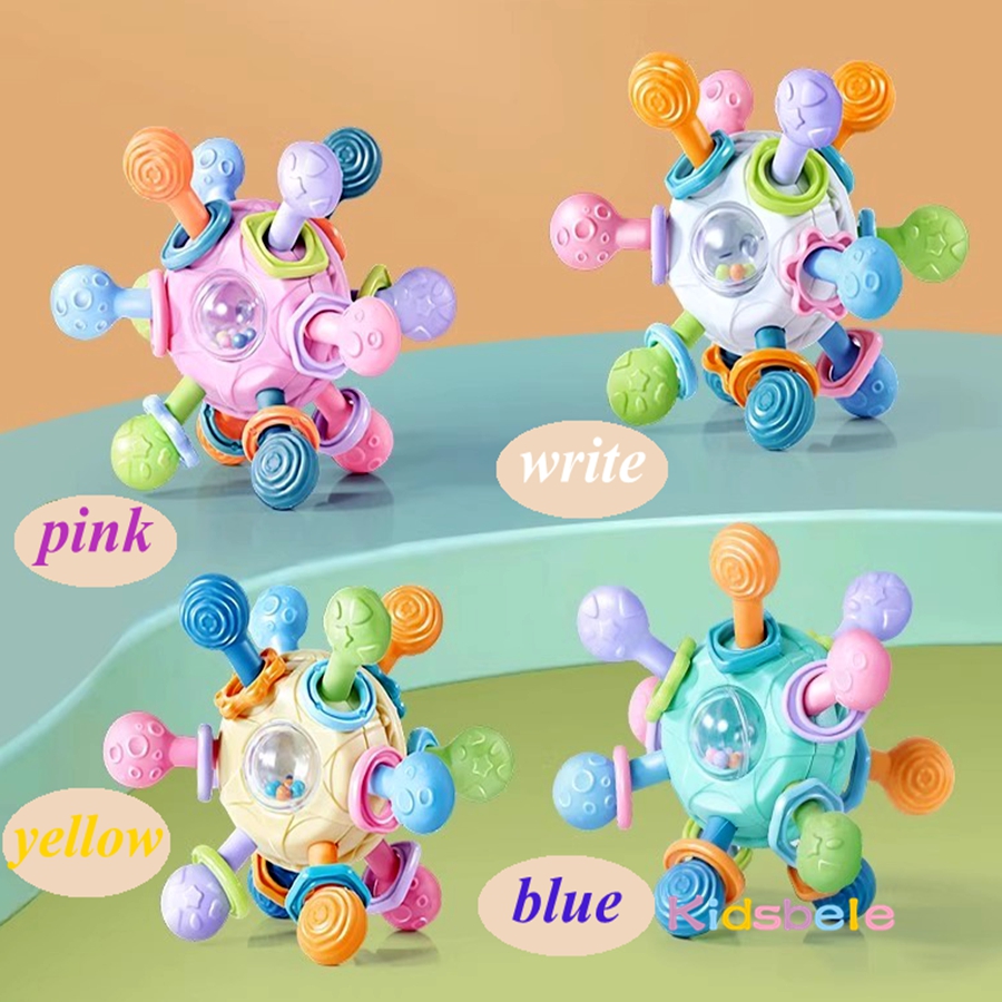 신생아용 쉐이크 그랩 스핀 멀티 센서리 볼 장난감 3  - Baby Teethers 리뷰 및 가격