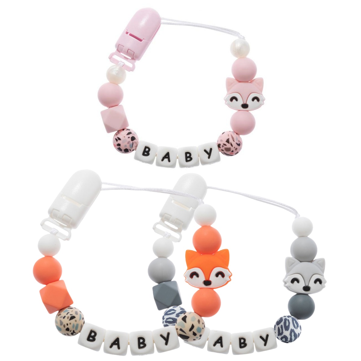 만화 맞춤 이름 수제 젖꼭지 클립 홀더 실리콘 젖꼭지  - Baby Teethers 리뷰 및 가격