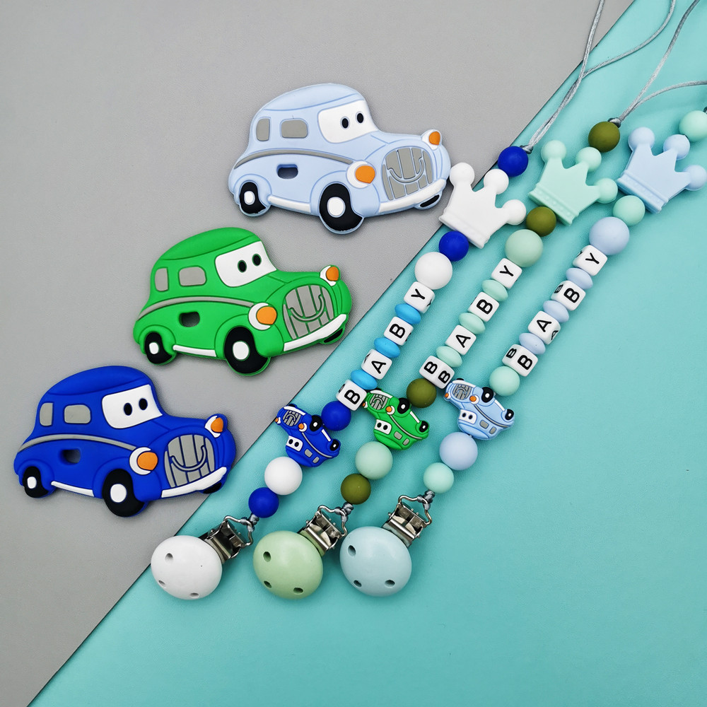 사용자 정의 영어 러시아어 문자 이름 실리콘 클래식 자 - Baby Teethers 리뷰 및 가격