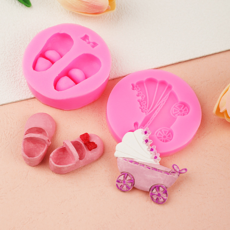아기용품 실리콘 몰드 유모차 병 신발 옷 베이킹 케이크 - Baby Products Eco Friendly 리뷰 및 가격