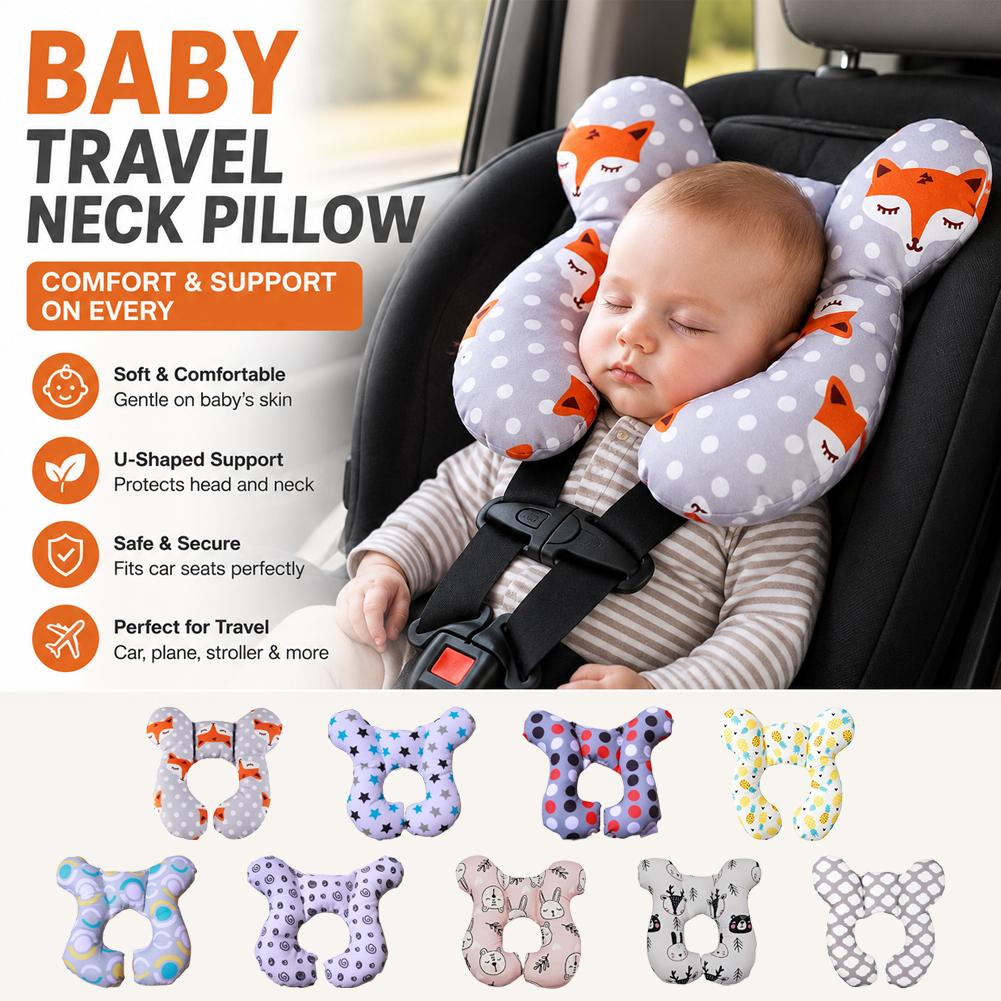 유아용 유모차 액세서리 U자형 쿠션 카시트 머리 받침대 - Anti-Roll Baby Pillow 리뷰 및 가격