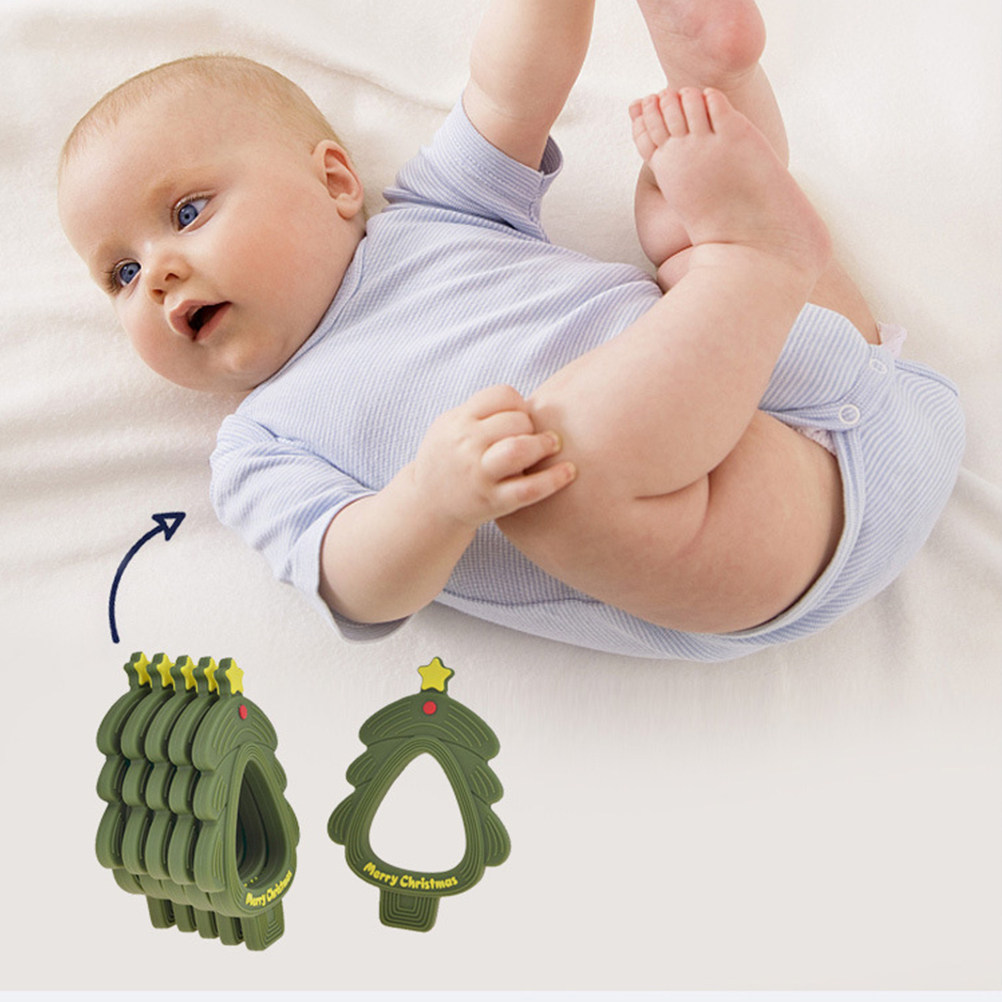 1개 실리콘 크리스마스 트리 모양 아기 치발기, 안전하 - Baby Products Eco Friendly 리뷰 및 가격
