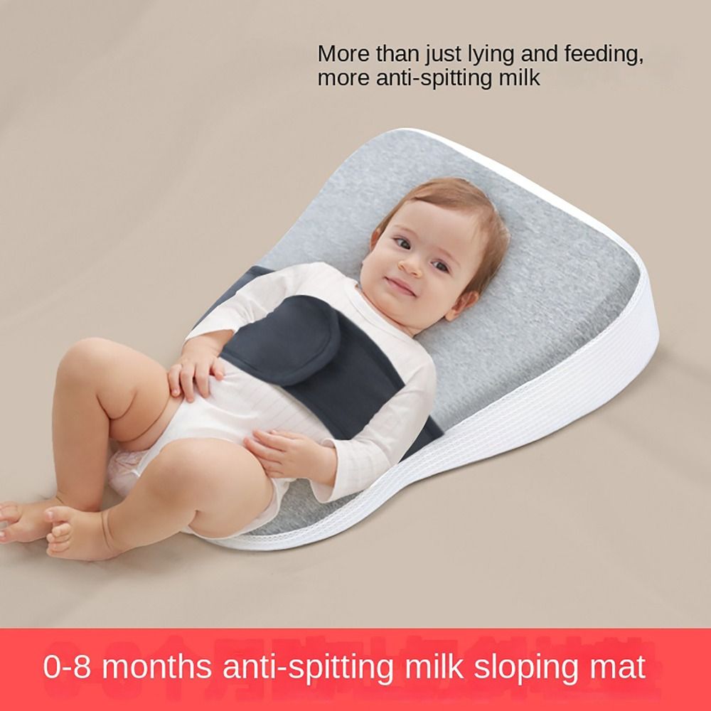 15 ° 경사 디자인 아기 웨지 베개, 침 방지 우유  - Anti-Roll Baby Pillow 리뷰 및 가격