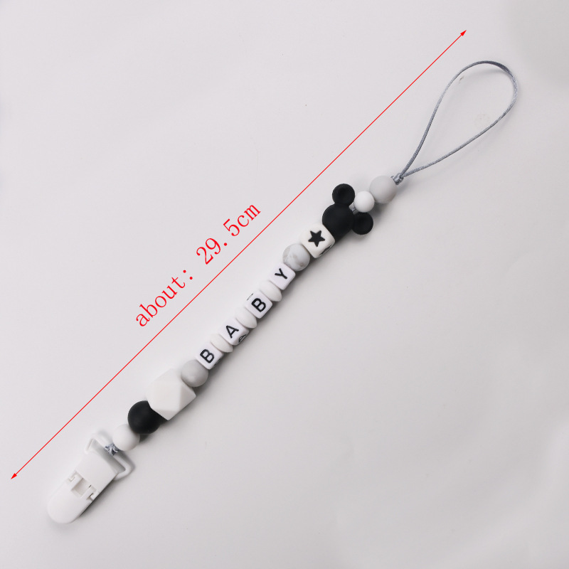 아기 맞춤형 이름 실리콘 젖꼭지 클립 신생아 더미 안전 - Baby Teethers 리뷰 및 가격