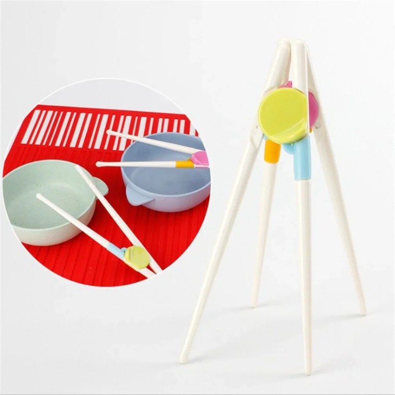 오른손 용 1 쌍 젓가락 홈 어린이 제품 주방 도구 젓 - Baby Products Eco Friendly 리뷰 및 가격