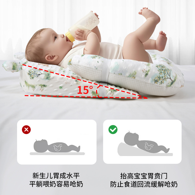 아기 베개 신생아 머리 보호대 수면 안전 통기성 쉐이핑 - Anti-Roll Baby Pillow 리뷰 및 가격