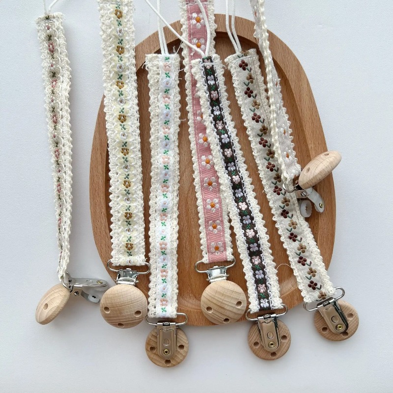 신생아용 레이스 공갈젖꼭지 클립 체인, 분실 방지 공갈 - Baby Products Dropshipping 리뷰 및 가격